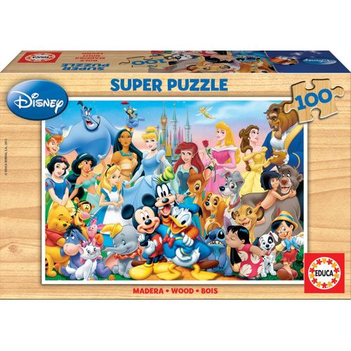 Educa Le Merveilleux Monde De Disney - Puzzle 100 Pièces