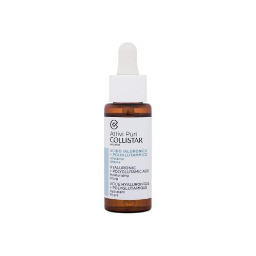 30ml Collistar Pure Actives Hyaluronic + Polyglutamic Acid, Serum Pour Le Visage