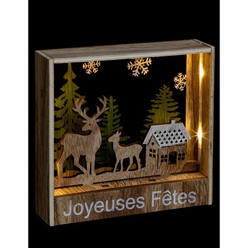 Decoration Cadre Lumineux 18cm
