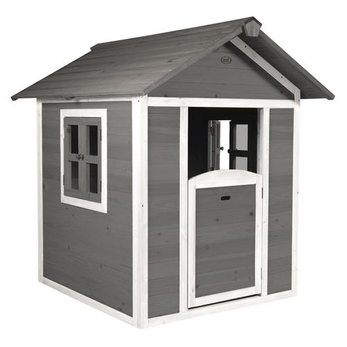 Axi Maison Enfant Beach Lodge En Gris | Maison De Jeux En Bois Ffc Pour Les Enfants | Maisonnette / Cabane De Jeu Pour Le Jardin