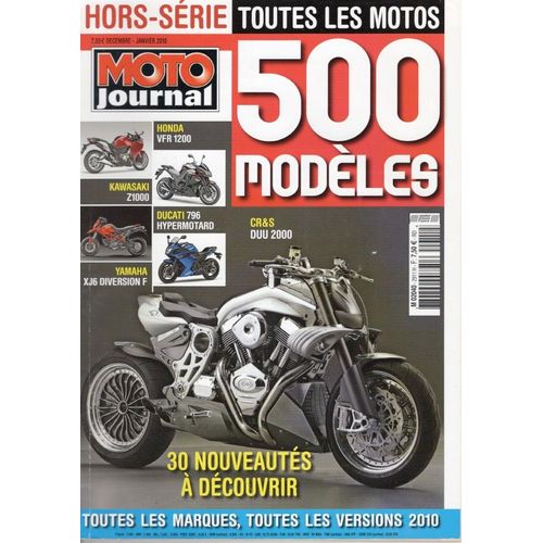Revue Moto Journal Hors Série Janvier 2010