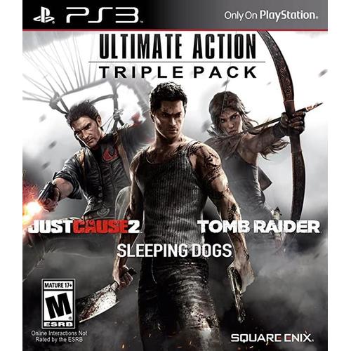 Just Cause 2, Sleeping Dogs & Tomb Raider Bundle (Import) Ps3