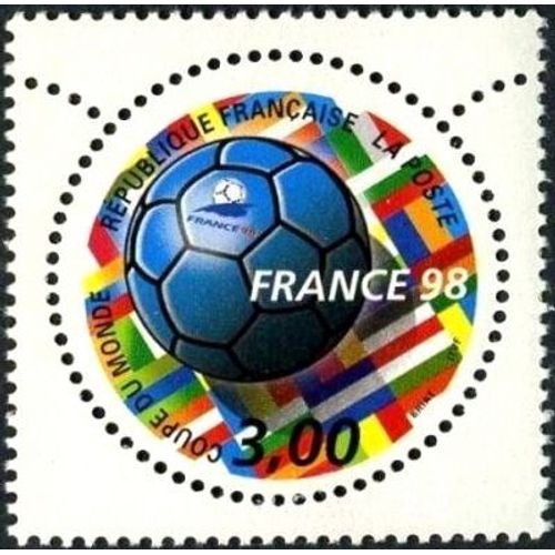 Timbre France 1997, Oblitéré - France 98 Coupe Du Monde De Football - 3.00 Yt3139