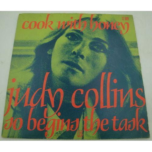 Judy Collins - Cook With Honey/So Begins The Task Sp 7" 1973 Elektra Fr