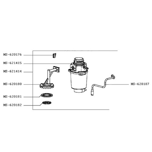 Chaudière (repère MS-621415) - Cafetière, Expresso (MS-621415 SEB)