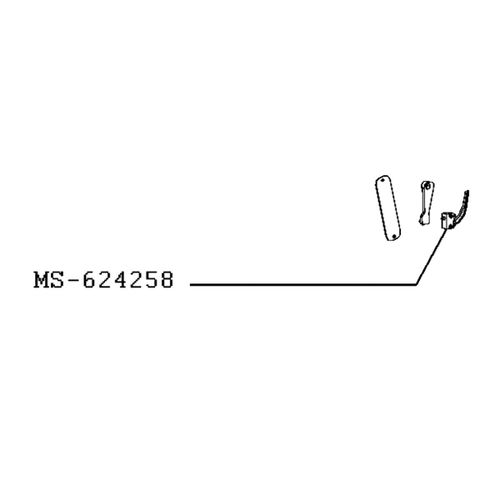 Interrupteur (repère MS-624258) Cafetière Expresso (MS-624258 KRUPS)
