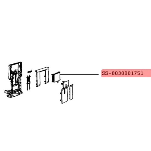 Carte électronique de commande Cafetière Expresso (SS-8030001751 KRUPS)