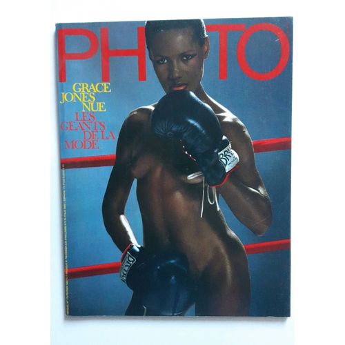 Photo 173 Vogue P.J. Depardon Grace Jones Entierement Nue James Baes Danny Lyon