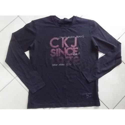 Haut - Tee Shirt Manches Longues Calvin Klein Taille L.