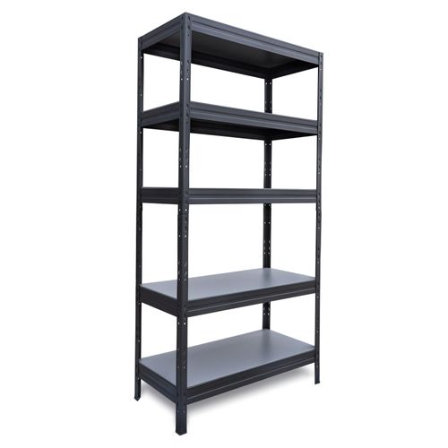 Regal Étagère Design Industriel Charges Lourdes Jusqu'à 600 Kg Gris
