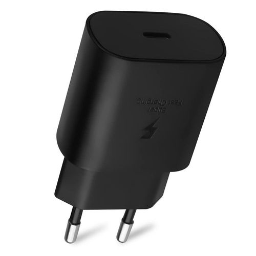 Chargeur Rapide 25w Noir Usb-C Pour Samsung Galaxy S20 S20 Ultra S20+ S20 Fe 5g S21 S21 Ultra S21+ - E.F.Connection