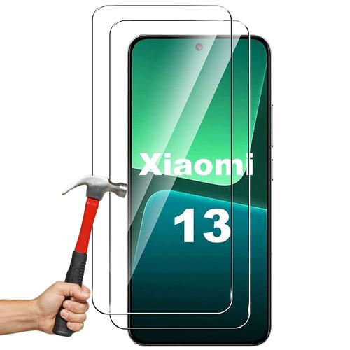 [2 Pièces] Verre Trempé Pour Xiaomi 13 Protection D'ecran - E.F.Connection