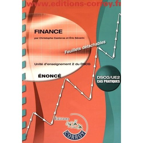Finance Ue 2 Du Dscg - Enoncé