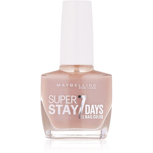 Maybelline Super Stay 7 Days Nail Polish 890 Greige Steel Intense Radiant Colour Extra Long Hold In Delicate Glossy Apricot 10ml 