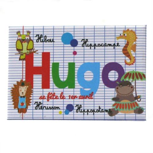 Hugo - Magnet Aimanté Prénom