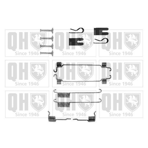 Kit D'accessoires, Mâchoire De Frein Quinton Hazell Bfk415 D'origine
