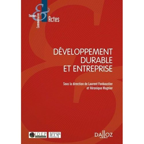 Développement Durable Et Entreprise