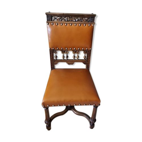 Chaise Henri Ii Marron