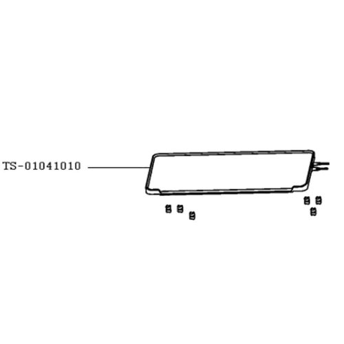 Plaque - Raclette, gril, Wok (TS-01041010 )