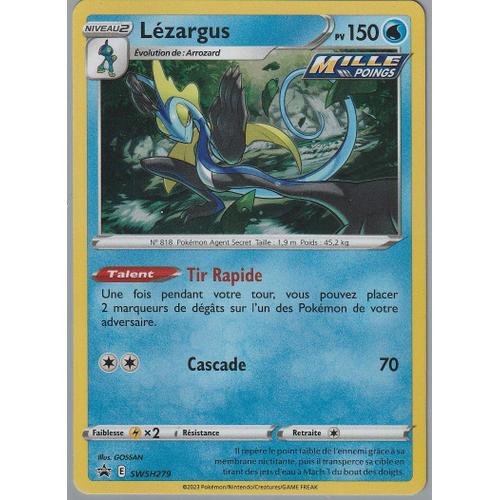 Carte Pokemon - Lezargus - Swsh279 - Holo-Rare - Promo - Eb12,5 Zenith Supreme -