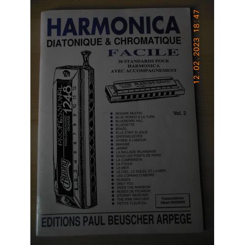 HARMONICA DIATONIQUE & CHROMATIQUE FACILE