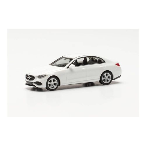 Mercedes Class C Limousine Blanc Polaire 1/87 Herpa