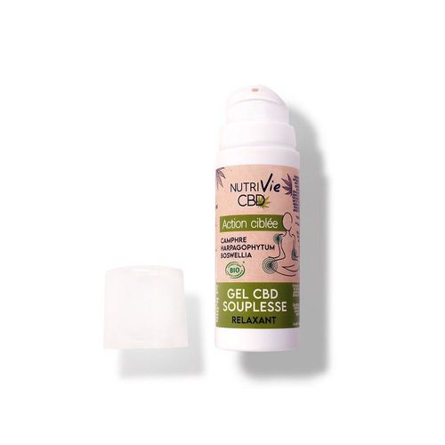 Gel Souplesse Chanvre Cbd Relaxant Bio 30ml 