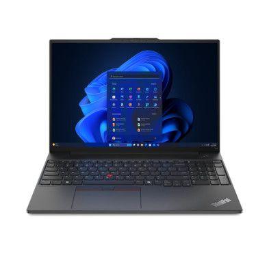 PC portable Lenovo ThinkPad E16 - Intel Core Ultra 7 155H - 16" WUXGA - 16 Go DDR5-SDRAM - 512 Go SSD - Wi-Fi 6E (802.11ax) - Windows 11 Pro - Noir - Qwerty - Qwerty