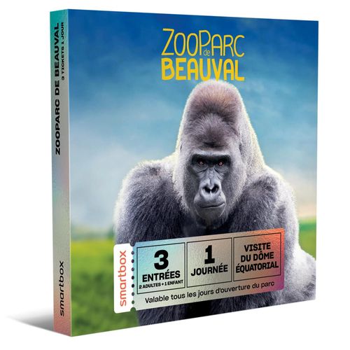 Une Journée En Famille Au Zooparc De Beauval En 2025 Pour 2 Adultes Et 1 Enfant - Smartbox - Coffret Cadeau Multi-Thèmes