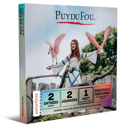 Séjour Au Puy Du Fou 2025 - 2 Jours Et 1 Nuit À L'hôtel Le Grand Siècle 2 Adultes - Smartbox - Coffret Cadeau Séjour