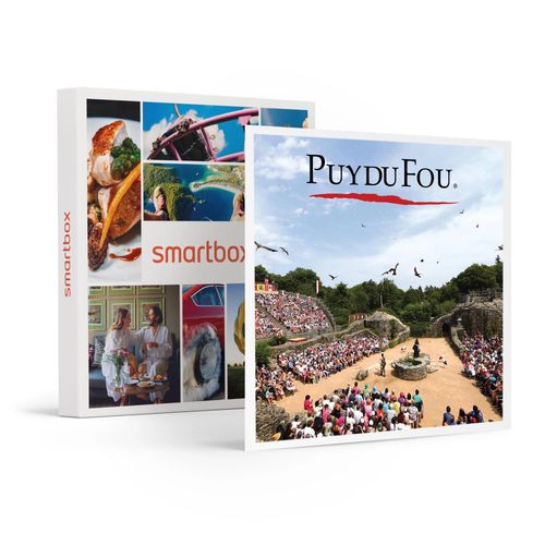 Billets Puy Du Fou 2025 - 2 Jours Pour 2 Adultes Et 1 Enfant - Smartbox - Coffret Cadeau Multi-Thèmes