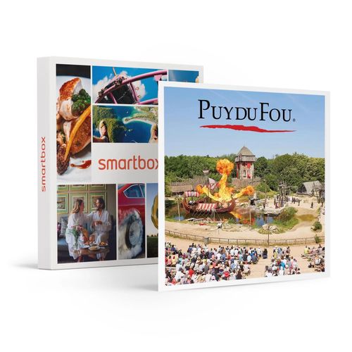 Billets Puy Du Fou 2025 - 2 Jours Pour 2 Adultes Et 2 Enfants - Smartbox - Coffret Cadeau Multi-Thèmes