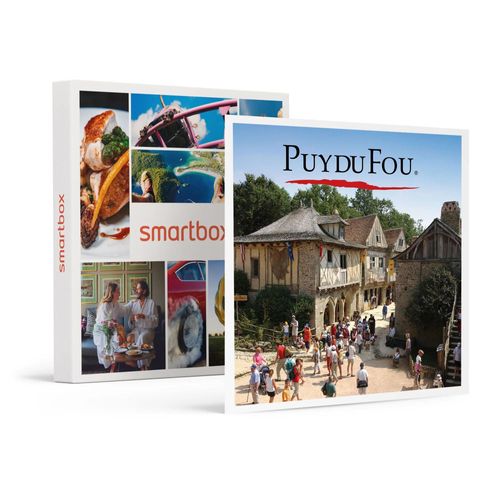 Billets Puy Du Fou 2025 - 1 Jour Pour 1 Adulte Et 2 Enfants - Smartbox - Coffret Cadeau Multi-Thèmes