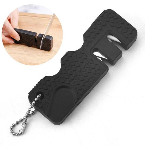 Mini Aiguisoir De Couteaux Portable, Ciseaux De Poche, Hameçon À Poisson, Aiguisoir En Diamant, Outil De Camping En Plein Air, Accessoires De Cuisine