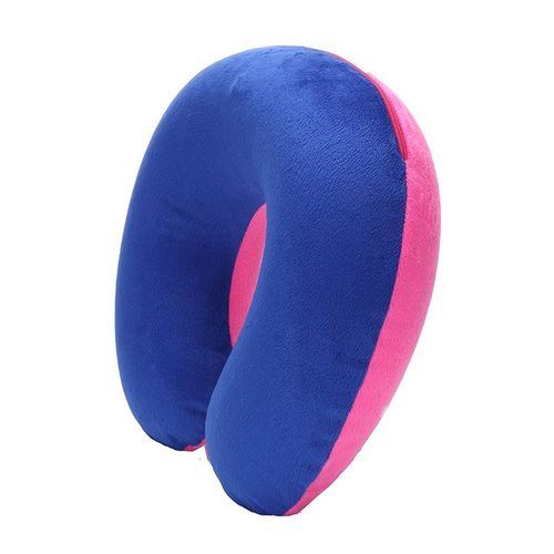 Oreiller Gonflable Doux En Forme De U, Oreiller De Voyage Portable, Soulage La Fatigue, Appui-Tête Pour Voiture, Avion, Bureau