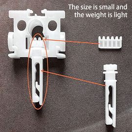 Porte-Store Vertical, Lot De 12 Pièces De Rechange, Clips Pour Rideaux, Dortoir, Salon, Chambre À Coucher, Salle De Bain