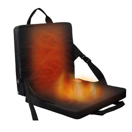 Coussin De Siège Chauffant Pliable Et Réglable, Coussin De Chaise De Bureau Chaud Et Portable Pour La Chasse, Le Camping Et La Pêche