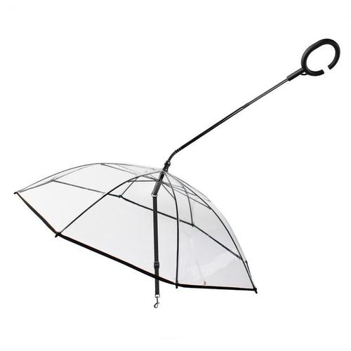 Parapluie Avec Laisse Pour Chien, Imperméable, Neige, Marche, Pour Petit Gabarit, Poignée Flexible, Résistant À La Pluie