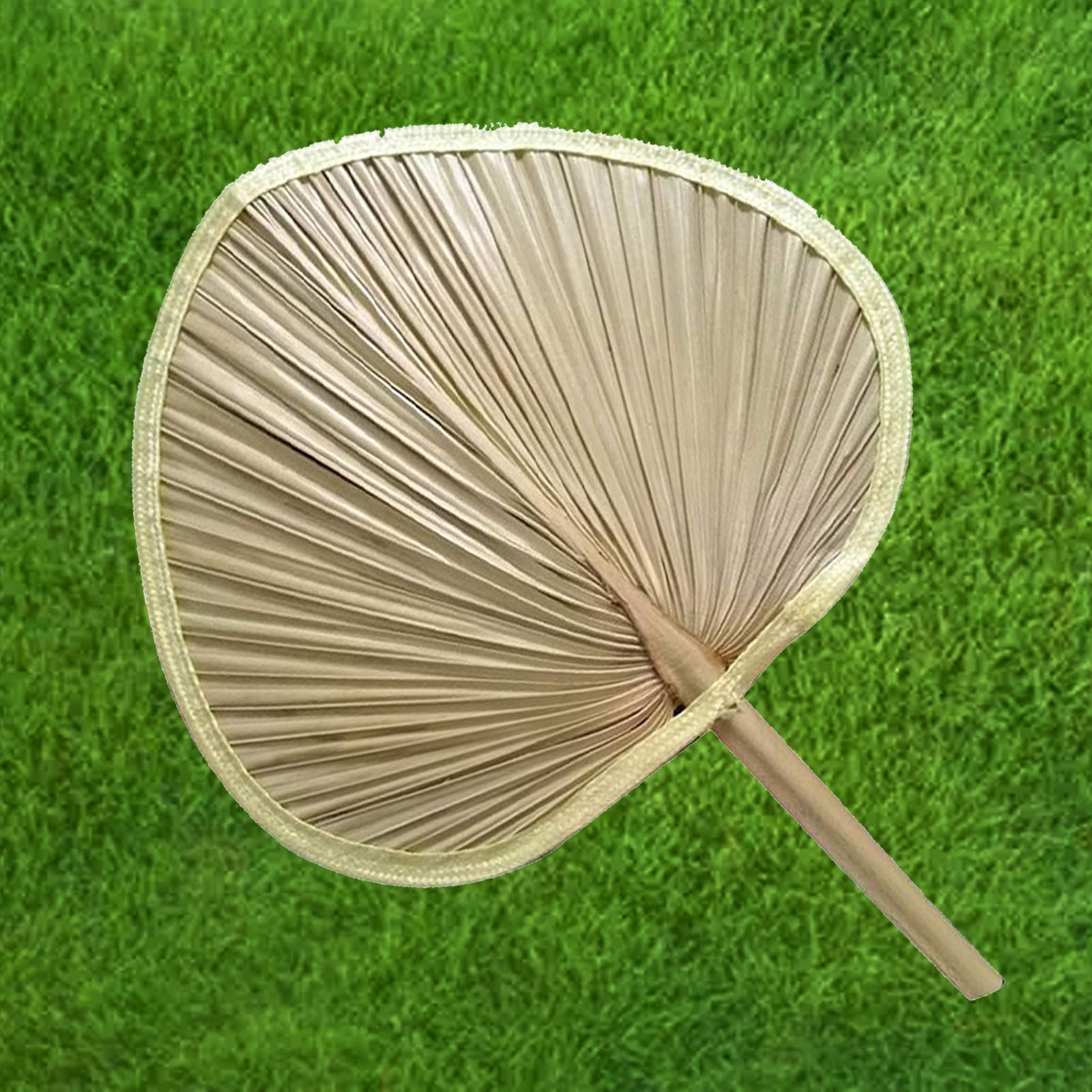 ventail  main en feuille de palmier tiss naturel, ventai... - 3