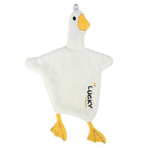 Serviette De Bain Absorbante En Forme De Canard Pour Enfants, Douce, Dessin Animé, Ne Perd Pas Ses Poils, Chien, Corail