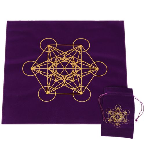 Nappe De Lecture Pour Cartes De Tarot, Tissu D'autel, De Magicien Du Zodiaque, Pour Lecture De Cartes De Tarot Spirituel