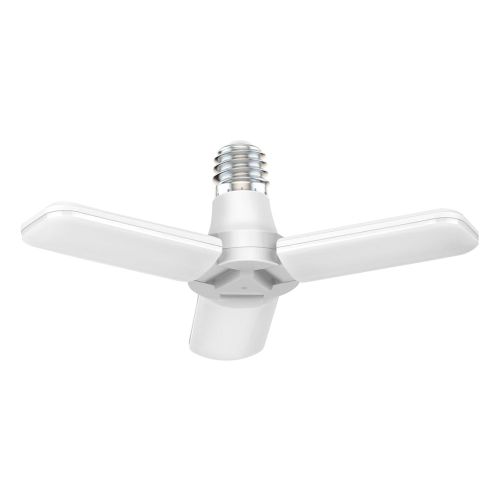 Ampoule Led E27 Pliable À Pales De Ventilateur, Éclairage D'intérieur, Luminaire De Plafond, Idéal Pour Un Garage Ou Un Salon