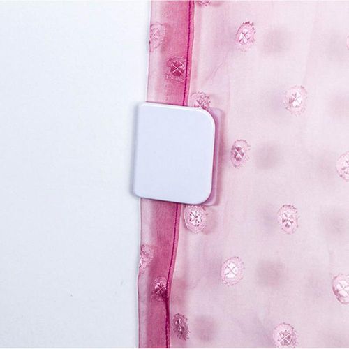 Clips Pour Rideaux De Douche, 2 Pièces/Ensemble, Anti-Déversement, Anti-Fuite D'eau, Protection De Toilette, Anneaux, Accessoires De Salle De Bain