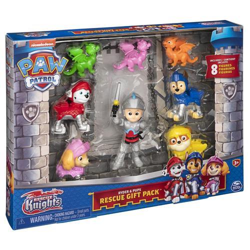 La Pat' Patrouille Multipack De 8 Figurines Rescue Knights La Pat' Patrouille