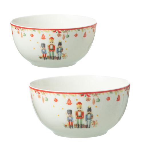 Ensemble De 2 Bols Casse Noisette En Coffret Cadeau
