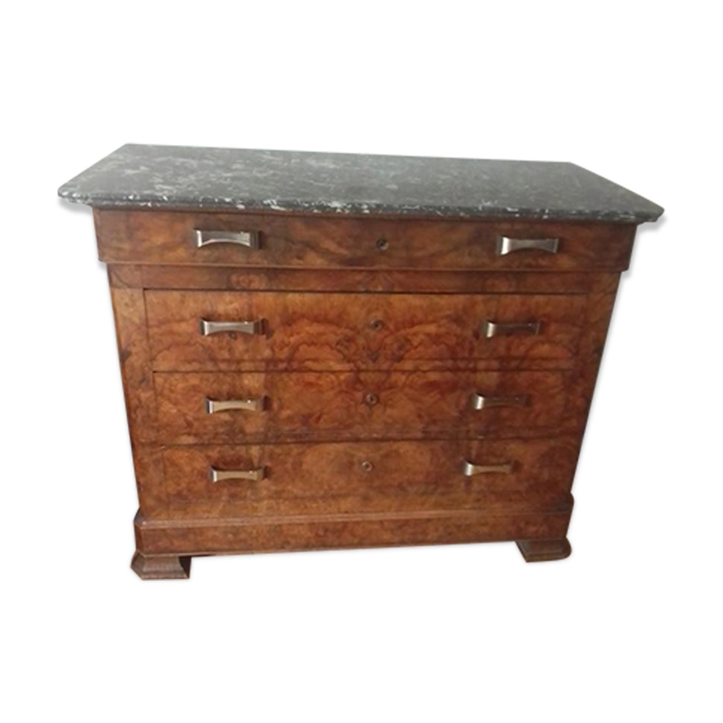 Commode Louis Philippe Marron