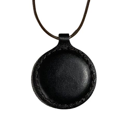 Pendentif Wp3 En Cuir Pour Protection Ondes Electromagnetiques