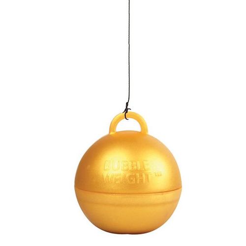 Poids Ballon Helium Or