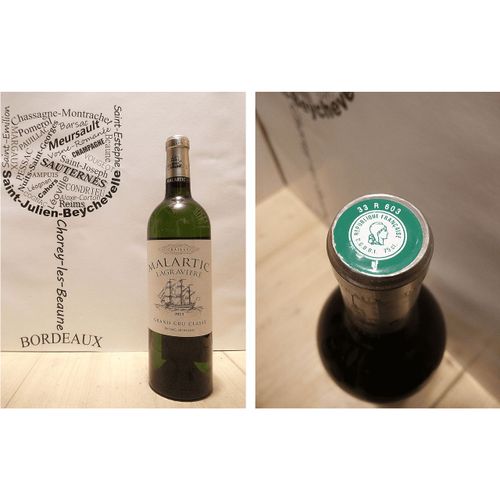 Château Malartic Lagravière 2015 - Blanc - Pessac-Léognan - Cru Classé De Graves - 1 X 75 Cl - Blanc