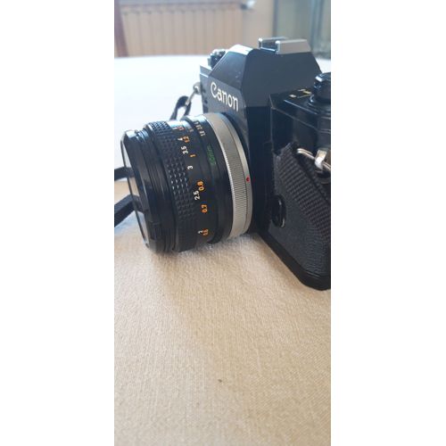 CANON FTb QL argentic 50mm en 1-1,8SC avec teleobjectif  75-200mm en 1:1,45 Cimko Mt series